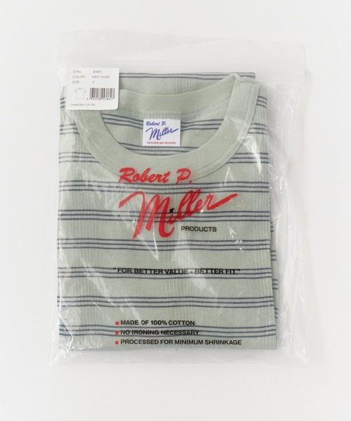 MILLER(ミラー)の「R.P.miller/ミラー パネルリブカットソー 2026新作 新色追加(Tシャツ/カットソー・レディース・チャコール/ミント/イエロー/ブルー系/ブラック系/ホワイト系/オレンジ・FREE)」の19枚目の写真
