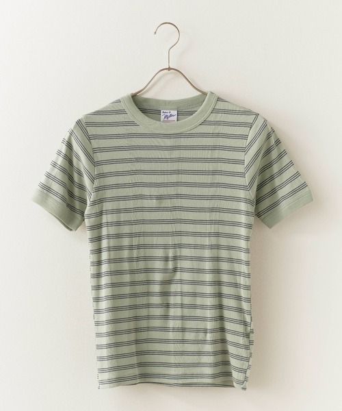 MILLER(ミラー)の「R.P.miller/ミラー パネルリブカットソー 2026新作 新色追加(Tシャツ/カットソー・レディース・チャコール/ミント/イエロー/ブルー系/ブラック系/ホワイト系/オレンジ・FREE)」の20枚目の写真