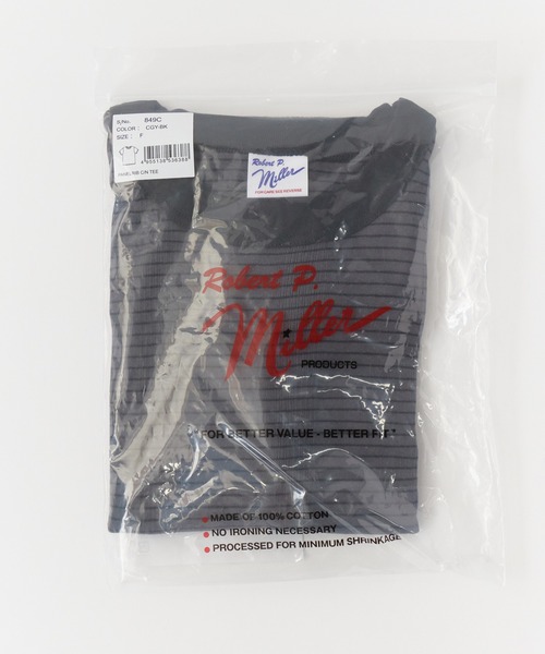 MILLER(ミラー)の「R.P.miller/ミラー パネルリブカットソー 2026新作 新色追加(Tシャツ/カットソー・レディース・チャコール/ミント/イエロー/ブルー系/ブラック系/ホワイト系/オレンジ・FREE)」の22枚目の写真