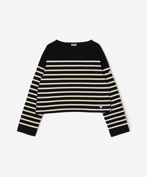 ORCIVAL ラッセル ボートネック クロップド Tシャツ　新品同様 ORCIVAL | ラッセル ボートネッククロップドTシャツ WOMEN（T