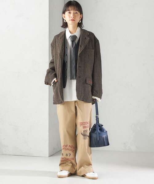 SHIPS（シップス）の「【SHIPS別注】WHITE FIELD: チノパン（チノパンツ・レディース・ベージュ・38/36）」の12枚目の写真