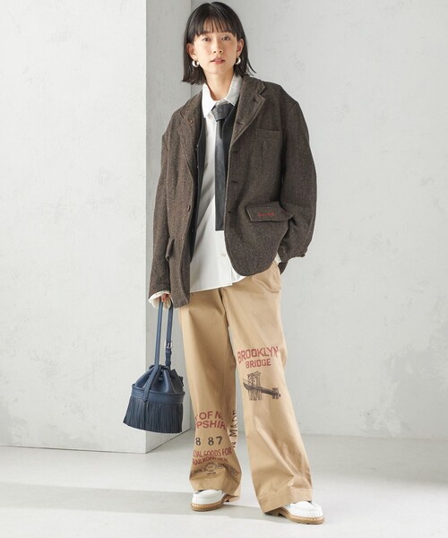 SHIPS（シップス）の「【SHIPS別注】WHITE FIELD: チノパン（チノパンツ・レディース・ベージュ・38/36）」の6枚目の写真