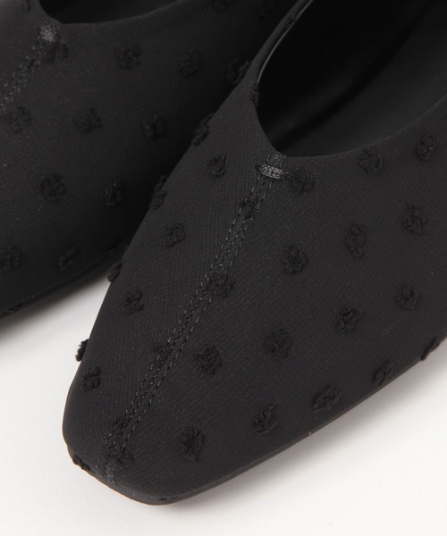 studio CLIP(スタディオクリップ)の「アソート合皮バブーシュ(パンプス・レディース・その他2/アイボリー/ブラック・LARGE/MEDIUM)」の8枚目の写真