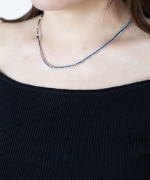 SENTI（センティ）の「SENTI SV BEADS NK&BR amp japan　シルバービーズ　ネックレス&3連ブレス amp japanコラボ（ネックレス）」