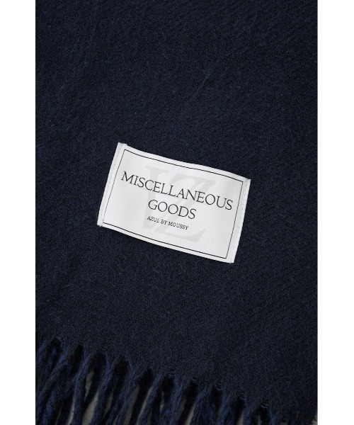 AZUL by moussy(アズールバイマウジー)の「リバーシブルマフラー(ストール/ショール・メンズ・ブラック/ブラウン系その他/グレー系その他/オフホワイト/ブラック系その他・FREE)」の17枚目の写真