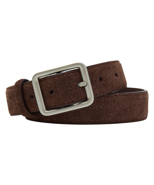 tageechita（タジチタ）の「【tageechita】マットシルバーバックル スエードレザーベルト（ベルト・レディース・ブラック/ブラウン・FREE）」の14枚目の写真