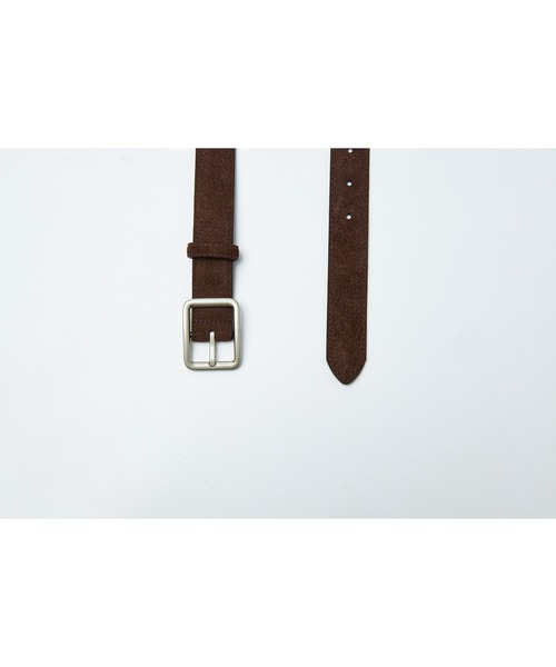 tageechita（タジチタ）の「【tageechita】マットシルバーバックル スエードレザーベルト（ベルト・レディース・ブラック/ブラウン・FREE）」の20枚目の写真