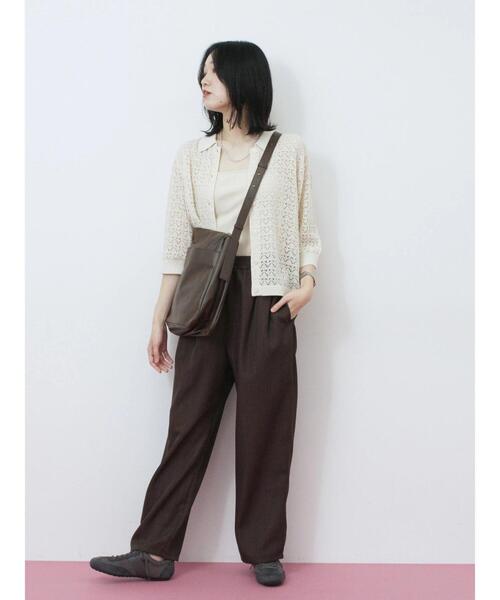 Samansa Mos2 blue（サマンサモスモスブルー）の「合皮ショルダーバッグ（ハンドバッグ・レディース・ブラック/ブラウン・F）」の11枚目の写真