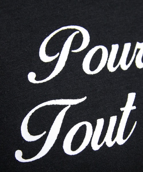 clear（クリア）の「レース付きサイドシャーリングロゴロンT［韓国ファッション カジュアル］≪AW新作≫（Tシャツ/カットソー・レディース・グレー/オフホワイト/ブラック・F）」の12枚目の写真