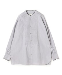 ねこ【新品】GALERIE VIE ギャルリーヴィー ストライプ シャツ GALERIE VIE ギャルリーヴィー *ストライプレーヨンVネックプル