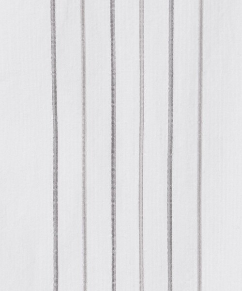 GALERIE VIE（ギャルリー ヴィー）の「コットンサッカー シャーリングブザムシャツ（シャツ/ブラウス・レディース・ブラック系その他/ホワイト系その他/ライトブルー・FREE）」の12枚目の写真