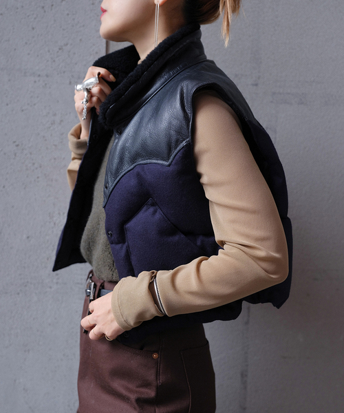 ROCKY MOUNTAIN FEATHERBED 別注 ANNELLE VEST 210-252-01：ダウン