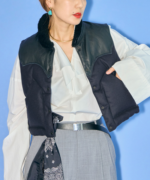 ROCKY MOUNTAIN FEATHERBED 別注 ANNELLE VEST 210-252-01：ダウン