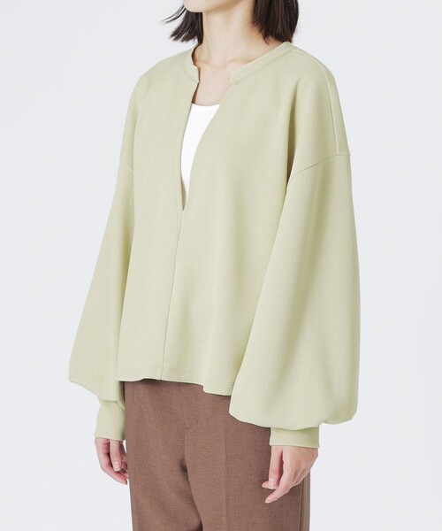 LOVELESS（ラブレス）の「ディープVネックプルオーバー（Tシャツ/カットソー・レディース・ライトイエロー/オフホワイト/グレー系その他・36）」の15枚目の写真