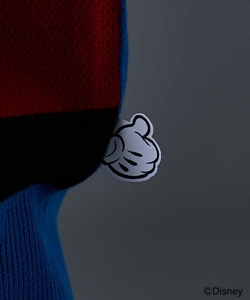 Disney（ディズニー）の「ミッキー/幾何柄ジャガードニット＜大きいサイズ有＞GEVS.（ニット/セーター・レディース・ピンク系/ブルー系・M/L/LL/3L/4L/5L）」の9枚目の写真