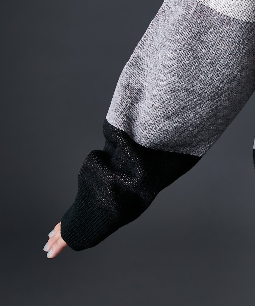 Disney（ディズニー）の「ミッキー/幾何柄ジャガードニット＜大きいサイズ有＞GEVS.（ニット/セーター・レディース・ピンク系/ブルー系・M/L/LL/3L/4L/5L）」の14枚目の写真