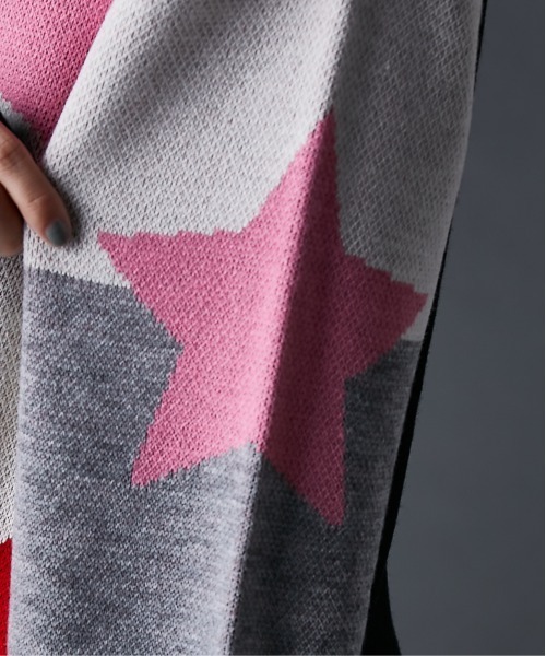 Disney（ディズニー）の「ミッキー/幾何柄ジャガードニット＜大きいサイズ有＞GEVS.（ニット/セーター・レディース・ピンク系/ブルー系・M/L/LL/3L/4L/5L）」の15枚目の写真