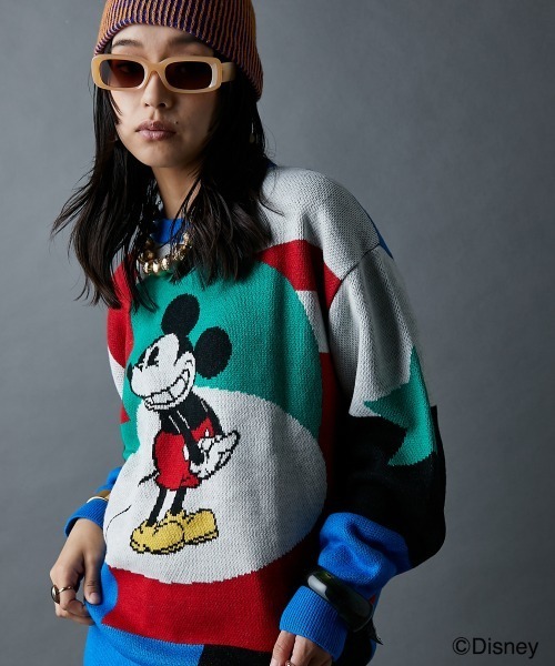 JC de CASTELBAJAC ミッキー ニット イタリア製 Disney JC de CASTELBAJAC ミッキー ニット イタリア製 Disney