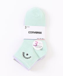 CONVERSE | CONVERS アンクル丈 3色異柄アソート３Pソックス(ソックス/靴下)