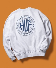 【ハフ】リージョナルロゴ 発泡プリント スウェット グレー L HUF｜ハフのスウェット（グレー/灰色系）通販 - ZOZOTOWN