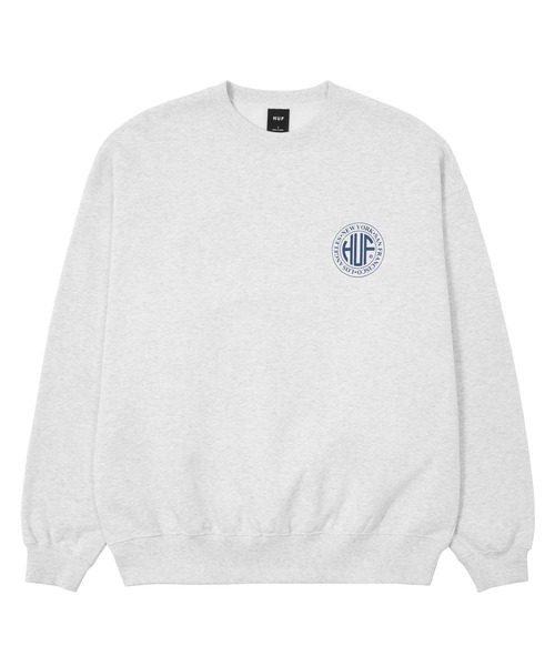 HUF（ハフ）の「REGIONAL CREWNECK（スウェット・メンズ・ブラック/チェリーレッド/アッシュグレー・L/M/S/XS/XXL/XL）」の8枚目の写真