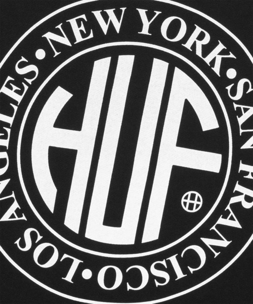 HUF（ハフ）の「REGIONAL CREWNECK（スウェット・メンズ・ブラック/チェリーレッド/アッシュグレー・L/M/S/XS/XXL/XL）」の11枚目の写真