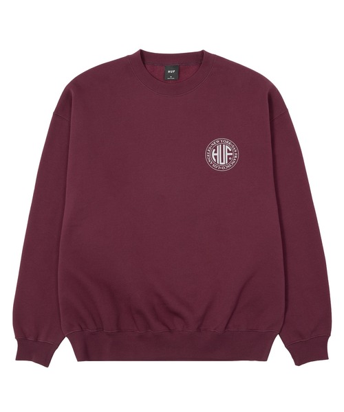 HUF（ハフ）の「REGIONAL CREWNECK（スウェット・メンズ・ブラック/チェリーレッド/アッシュグレー・L/M/S/XS/XXL/XL）」の10枚目の写真