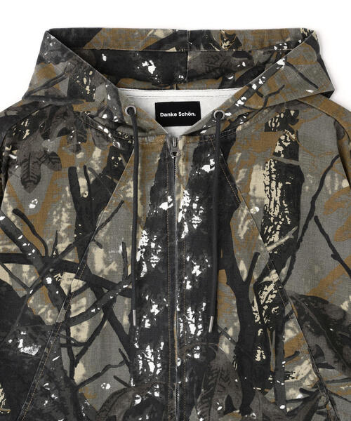 DANKE SCHON(ダンケシェーン)の「【WEB&DEPOT限定】DankeSchon/ダンケシェーン/TWILL ZIP HOODIE(パーカー・レディース・その他24/その他2・L/XL/M)」の6枚目の写真