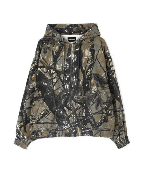 DANKE SCHON(ダンケシェーン)の「【WEB&DEPOT限定】DankeSchon/ダンケシェーン/TWILL ZIP HOODIE(パーカー・レディース・その他24/その他2・L/XL/M)」の2枚目の写真