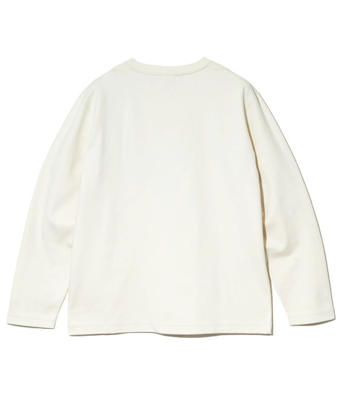 go slow caravan（ゴースローキャラバン）の「PIECLEX モックロディ ファーマークマ ロングスリーブ（Tシャツ/カットソー・メンズ・ナチュラル/ネイビー/マスタード・LARGE/MEDIUM/X-LARGE）」の15枚目の写真