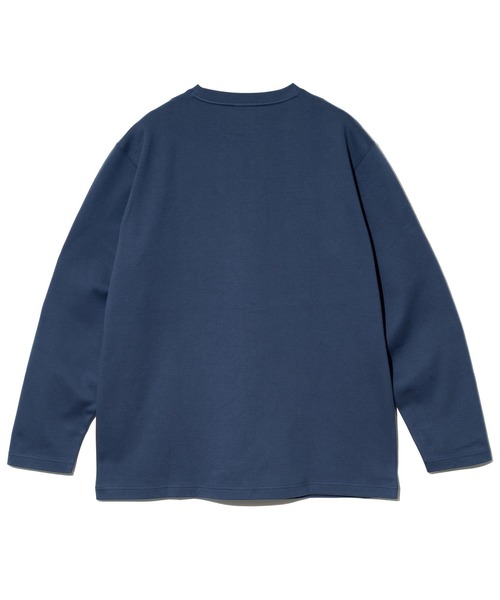 go slow caravan（ゴースローキャラバン）の「PIECLEX モックロディ ファーマークマ ロングスリーブ（Tシャツ/カットソー・メンズ・ナチュラル/ネイビー/マスタード・LARGE/MEDIUM/X-LARGE）」の18枚目の写真