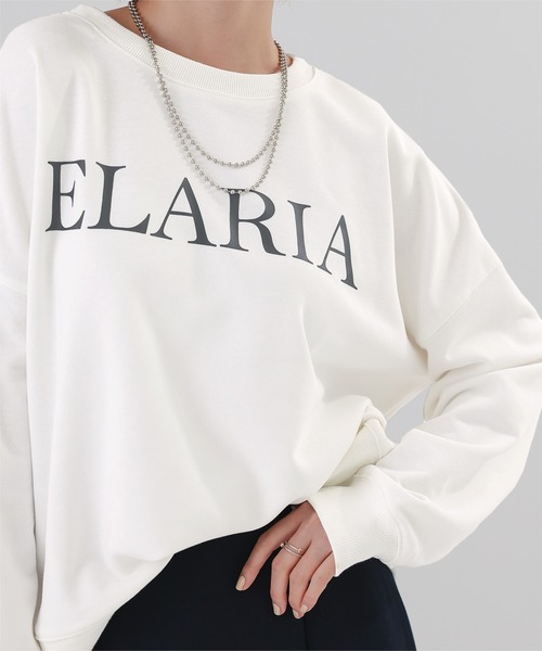 UR'S（ユアーズ）の「ロゴBIGスウェット（スウェット・レディース・ホワイト/ネイビー/グレー・S/M/L）」の21枚目の写真
