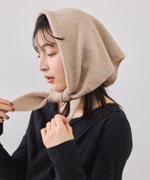 VIS | トライアングルニットスカーフ(バンダナ/スカーフ)