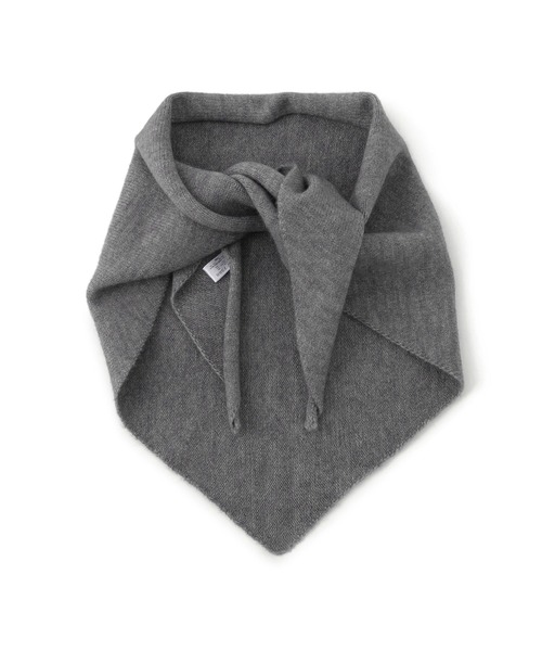 Oblada TRIANGLE ニットスカーフ GRAY Oblada トライアングル , Gray – Navyblue