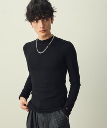 High-neck fitted top / ハイネックフィットカットソー