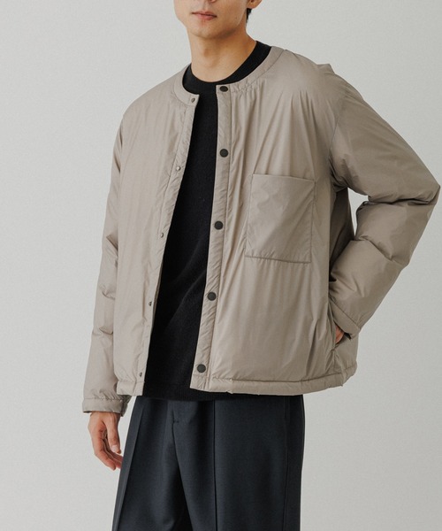 セール】【ACT】超軽量 ダウン カーディガン ジャケット（ダウン