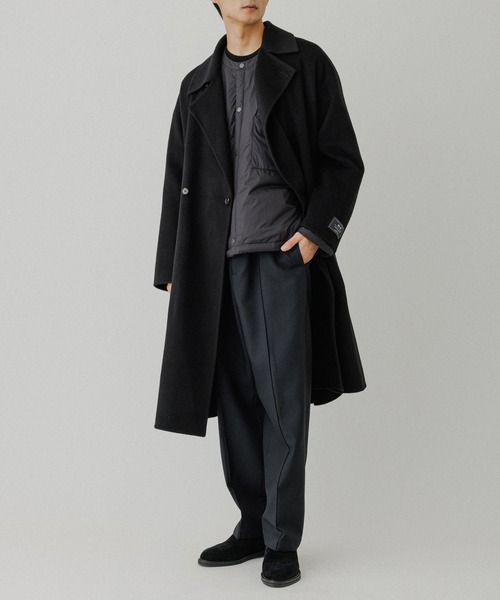 ADAM ET ROPE'（アダムエロペ）の「【ACT】超軽量 ダウン カーディガン ジャケット（ダウンジャケット/コート・メンズ・グレー/ブラック・L/M）」の9枚目の写真