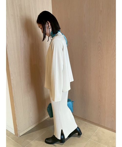 両得レイヤードニットワンピ（ワンピース）｜Mila Owen（ミラ