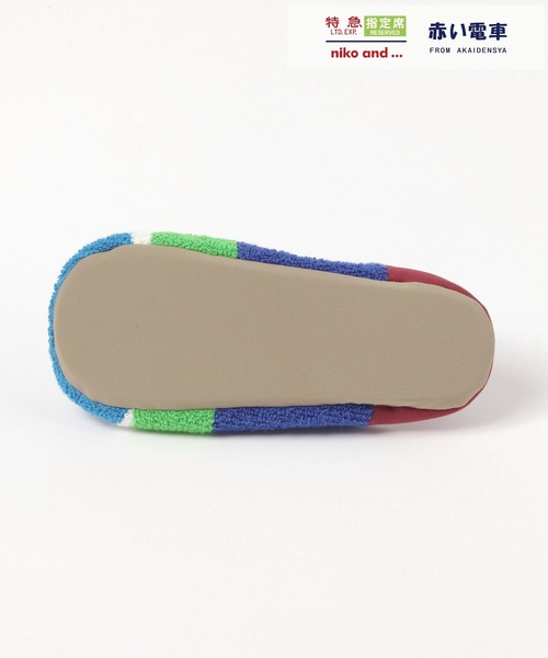 niko and...（ニコアンド）の「【赤い電車】ルームシューズ（ルームシューズ/スリッパ・レディース・ネイビー/ボルドー・MEDIUM/LARGE）」の20枚目の写真