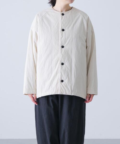 ユニセックス』Quilted short coat（ダウンジャケット/コート）｜か