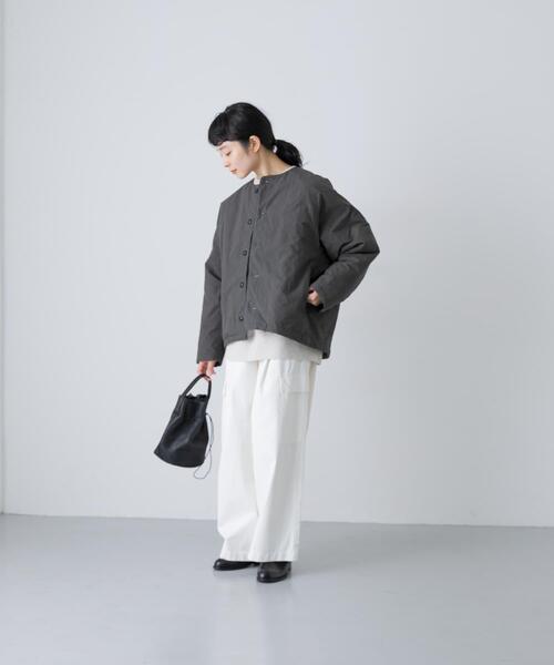 ユニセックス』Quilted short coat（ダウンジャケット/コート）｜か