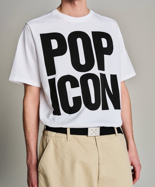 POP TRADING COMPANY（ポップトレーディングカンパニー）の「POP TRADING COMPANY/ポップトレーディングカンパニー/Pop Pop Icon T-Shirt White（Tシャツ/カットソー・メンズ・ホワイト・XL/L）」の5枚目の写真
