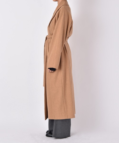 AKTE（アクテ）の「オーバーガウンコート（その他アウター・レディース・チャコールグレー/ベージュ・FREE/TALL）」の9枚目の写真