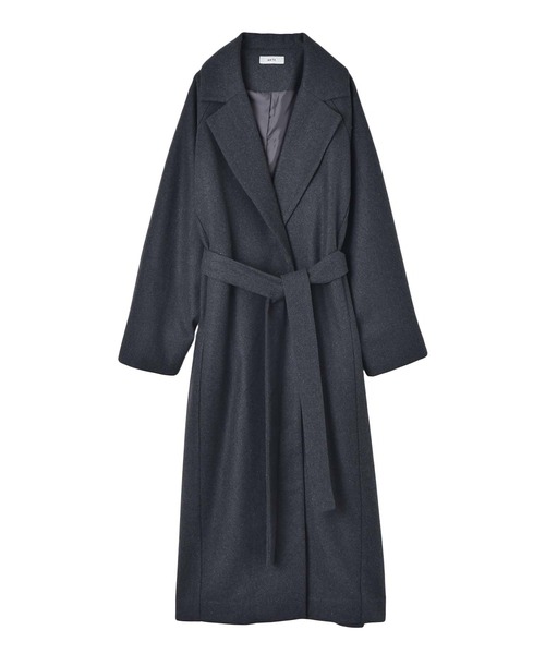 AKTE（アクテ）の「オーバーガウンコート（その他アウター・レディース・チャコールグレー/ベージュ・FREE/TALL）」の15枚目の写真