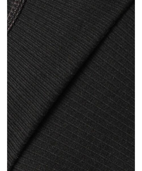 GYDA（ジェイダ）の「2WAYレースアップラメテレコトップス（Tシャツ/カットソー・レディース・ブラック/オフホワイト・FREE）」の21枚目の写真