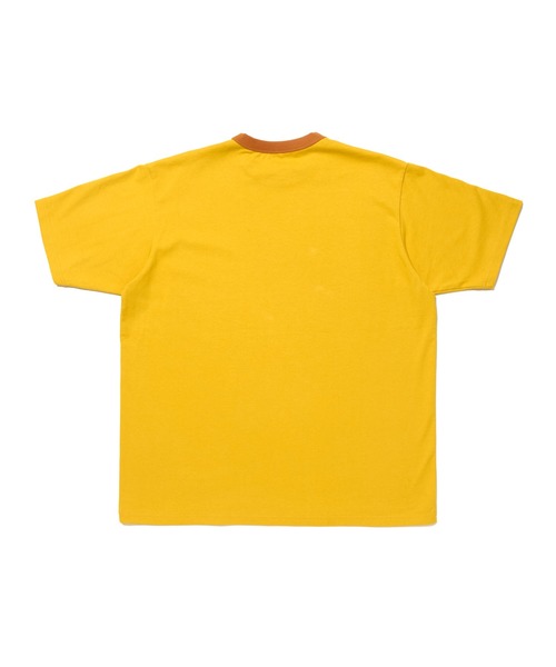 STUDIO SEVEN（スタジオ セブン）の「Block Logo Ringer T-shirt（Tシャツ/カットソー・メンズ・チャコールグレー/イエロー/ホワイト・MEDIUM/LARGE/X-LARGE）」の7枚目の写真