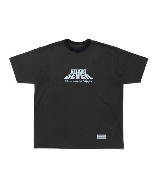 STUDIO SEVEN（スタジオ セブン）の「Block Logo Ringer T-shirt（Tシャツ/カットソー・メンズ・チャコールグレー/イエロー/ホワイト・MEDIUM/LARGE/X-LARGE）」の11枚目の写真