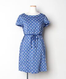 Seraphine（セラフィン）の「ドット柄半袖ワンピース（ワンピース）」