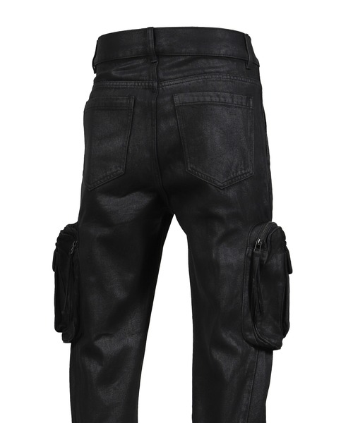 Troubled Waters(トラブルウォーター)の「WAXED COMBAT PANTS(その他パンツ・メンズ・ブラック・MEDIUM/LARGE)」の4枚目の写真