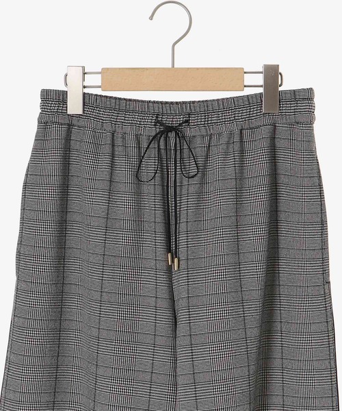 le.coeur blanc(ルクールブラン)の「グレンチェックイージーワイドパンツ(その他パンツ・レディース・ブラウン系その他2/ブラック系その他・38)」の8枚目の写真